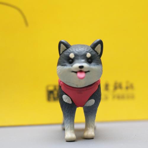 东莞工厂定制产品 pvc塑胶动物小狗模型手办摆件创意精品盲盒系列